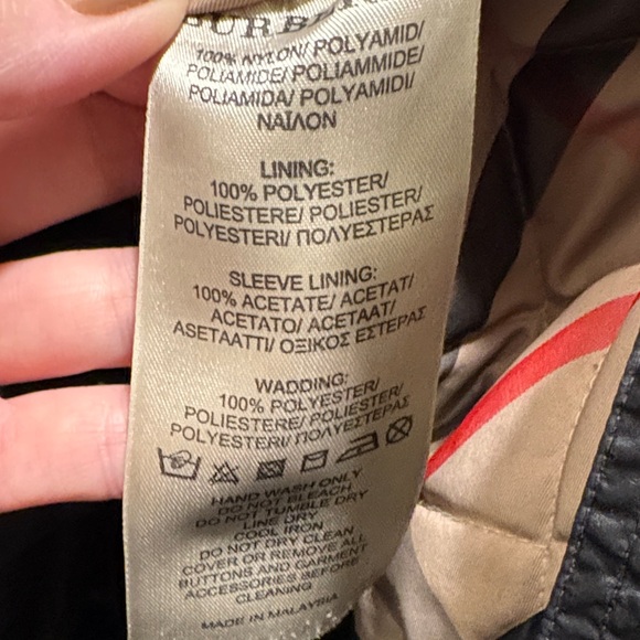 Burberry Black Double-Breasted Trench Coat - Picture 9 of 10